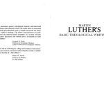 خرید و دانلود نسخه کامل کتاب Martin Luther’s Basic Theological Writings