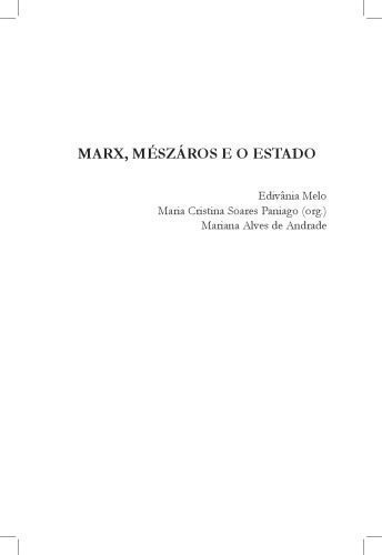 خرید و دانلود نسخه کامل کتاب Marx, Mészáros e o Estado_68e908cab4f1e.jpeg خرید و دانلود نسخه کامل کتاب Marx, Mészáros e o Estado