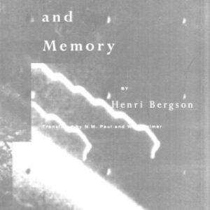خرید و دانلود نسخه کامل کتاب Matter and Memory