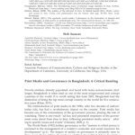 خرید و دانلود نسخه کامل کتاب Media and Governance in Bangladesh