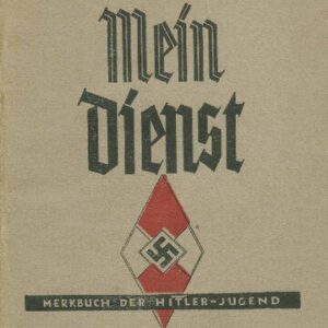 خرید و دانلود نسخه کامل کتاب Mein Dienst. Merkbuch der Hitler-Jugend 1938-1939