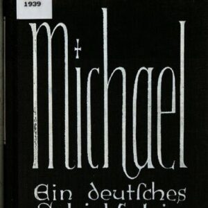 خرید و دانلود نسخه کامل کتاب Michael: ein deutsches Schicksal in Tagebuchblättern
