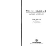 خرید و دانلود نسخه کامل کتاب Mind-Energy: Lectures and Essays