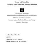 خرید و دانلود نسخه کامل کتاب Minh. Energy and Geopolitics American power projection toward Kazakhstan