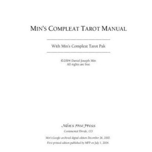 خرید و دانلود نسخه کامل کتاب Min’s Compleat Tarot Manual