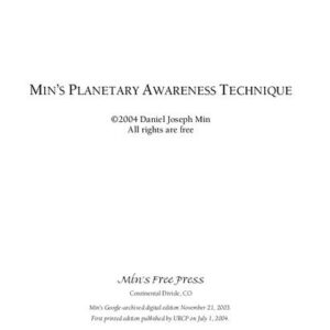 خرید و دانلود نسخه کامل کتاب Min’s Planetary Awareness Technique