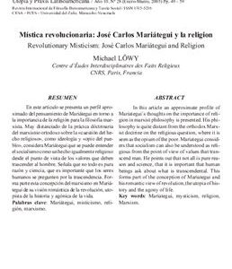 خرید و دانلود نسخه کامل کتاب Mística revolucionaria: José Carlos Mariátegui y la religión