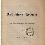 خرید و دانلود نسخه کامل کتاب Mitteilungen über die australischen Kolonien, nach eigenen Erfahrungen und Betrachtungen