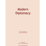 خرید و دانلود نسخه کامل کتاب Modern Diplomacy