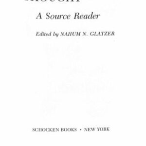 خرید و دانلود نسخه کامل کتاب Modern Jewish Thought: A Source Reader