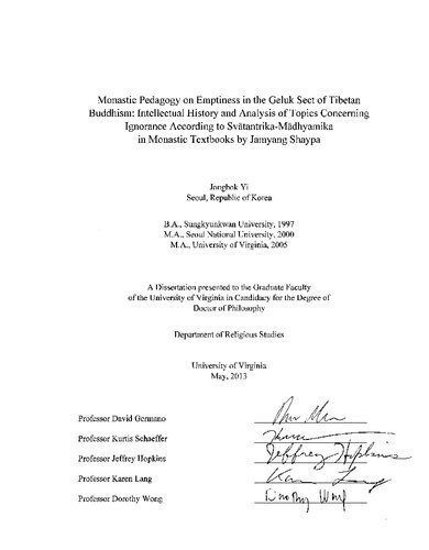 خرید و دانلود نسخه کامل کتاب Monastic Pedagogy on Emptiness in the Geluk Sect of Tibetan Buddhism: Intellectual History and Analysis of Topics Concerning Ignorance According to Svatantrika-Madhyamika in Monastic Textbooks by Jamyang Shaypa_68e10b1909765.jpeg خرید و دانلود نسخه کامل کتاب Monastic Pedagogy on Emptiness in the Geluk Sect of Tibetan Buddhism: Intellectual History and Analysis of Topics Concerning Ignorance According to Svatantrika-Madhyamika in Monastic Textbooks by Jamyang Shaypa