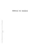 خرید و دانلود نسخه کامل کتاب Morale du masque, Merveilleux, Zazous, Dandys, Punks, etc.