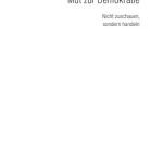 خرید و دانلود نسخه کامل کتاب Mut zur Demokratie : Nicht zuschauen, sondern handeln