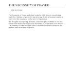 خرید و دانلود نسخه کامل کتاب Necessity of Prayer