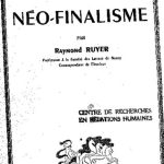 خرید و دانلود نسخه کامل کتاب Néo-Finalisme