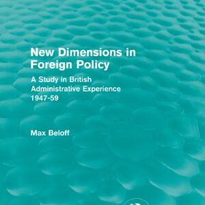 خرید و دانلود نسخه کامل کتاب New Dimensions in Foreign Policy