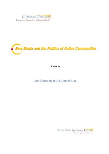 خرید و دانلود نسخه کامل کتاب New Media and the Politics of Online Communities_68ea1e26561e9.jpeg خرید و دانلود نسخه کامل کتاب New Media and the Politics of Online Communities