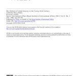 خرید و دانلود نسخه کامل کتاب New Patterns of Global Security in the Twenty-First Century