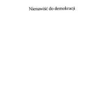 خرید و دانلود نسخه کامل کتاب Nienawiść do demokracji