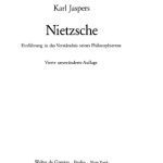 خرید و دانلود نسخه کامل کتاب Nietzsche : Einführung in das Verständnis seines Philosophierens