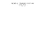 خرید و دانلود نسخه کامل کتاب Niveles de vida y grupos sociales en el Perú