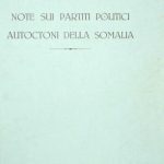 خرید و دانلود نسخه کامل کتاب Note sui partiti politici autoctoni della Somalia