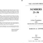 خرید و دانلود نسخه کامل کتاب Numbers 21-36 (Anchor Bible)