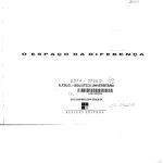 خرید و دانلود نسخه کامل کتاب O espaço da diferença