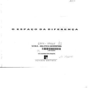 خرید و دانلود نسخه کامل کتاب O espaço da diferença