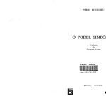 خرید و دانلود نسخه کامل کتاب O poder simbólico