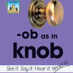 خرید و دانلود نسخه کامل کتاب Ob As in Knob (Word Families Set 5)
