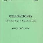 خرید و دانلود نسخه کامل کتاب Obligationes: 14th Century Logic of Disputational Duties