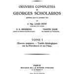 خرید و دانلود نسخه کامل کتاب Œuvres complètes de George Gennadios Scholarios