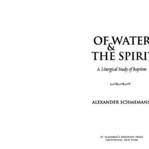 خرید و دانلود نسخه کامل کتاب Of Water and the Spirit