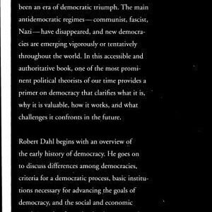 خرید و دانلود نسخه کامل کتاب On Democracy
