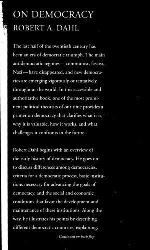 خرید و دانلود نسخه کامل کتاب On Democracy_68ea9bab22e9b.jpeg خرید و دانلود نسخه کامل کتاب On Democracy