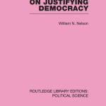 خرید و دانلود نسخه کامل کتاب On Justifying Democracy