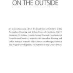 خرید و دانلود نسخه کامل کتاب On the outside : pathways in and out of homelessness