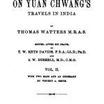 خرید و دانلود نسخه کامل کتاب On Yuan Chwang’s Travels in India 629-645 A. D., Vol. II