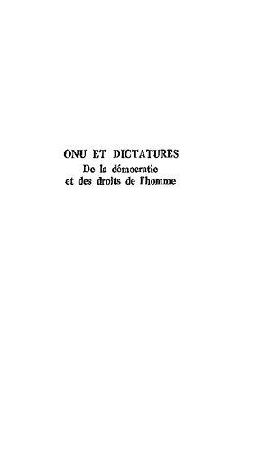 خرید و دانلود نسخه کامل کتاب ONU et dictatures: de la démocratie et des droits de l’homme_68f69a0693cd8.jpeg خرید و دانلود نسخه کامل کتاب ONU et dictatures: de la démocratie et des droits de l’homme