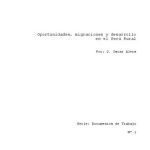 خرید و دانلود نسخه کامل کتاب Oportunidades, migraciones y desarrollo en el Perú Rural
