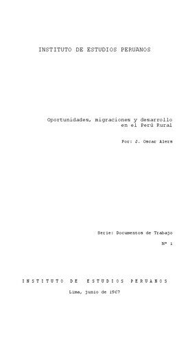 خرید و دانلود نسخه کامل کتاب Oportunidades, migraciones y desarrollo en el Perú Rural_68f83f5b68801.jpeg خرید و دانلود نسخه کامل کتاب Oportunidades, migraciones y desarrollo en el Perú Rural