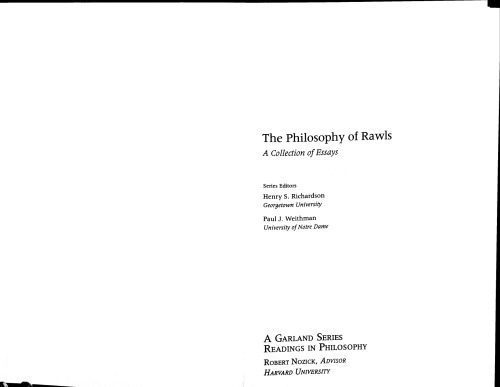 خرید و دانلود نسخه کامل کتاب Opponents and Implications of A Theory of Justice (Philosophy of Rawls Volume 3)_68ff951448bbd.jpeg خرید و دانلود نسخه کامل کتاب Opponents and Implications of A Theory of Justice (Philosophy of Rawls Volume 3)