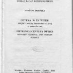 خرید و دانلود نسخه کامل کتاب Optyka w XV wieku. Między nauką średniowieczną a nowożytną