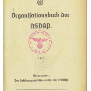 خرید و دانلود نسخه کامل کتاب Organisationsbuch der NSDAP.