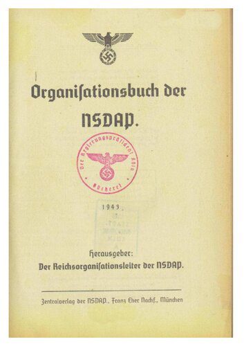 خرید و دانلود نسخه کامل کتاب Organisationsbuch der NSDAP._68e6ddbf7a1ab.jpeg خرید و دانلود نسخه کامل کتاب Organisationsbuch der NSDAP.