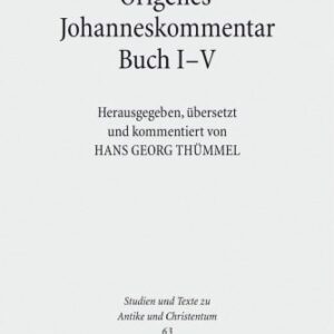 خرید و دانلود نسخه کامل کتاب Origenes’ Johanneskommentar Buch I–V