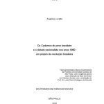 خرید و دانلود نسخه کامل کتاب Os cadernos do povo brasileiro e o debate nacionalista nos anos 1960: um projeto de revolução brasileira