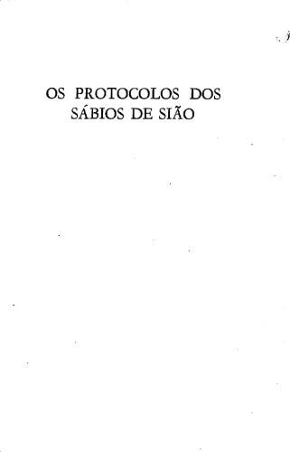 خرید و دانلود نسخه کامل کتاب Os Protocolos dos Sábios de Sião_68e8f11db848f.jpeg خرید و دانلود نسخه کامل کتاب Os Protocolos dos Sábios de Sião