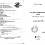 خرید و دانلود نسخه کامل کتاب Os quadros da experiência social: Uma perspectiva de análise